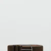 Ceinture en cuir suédé