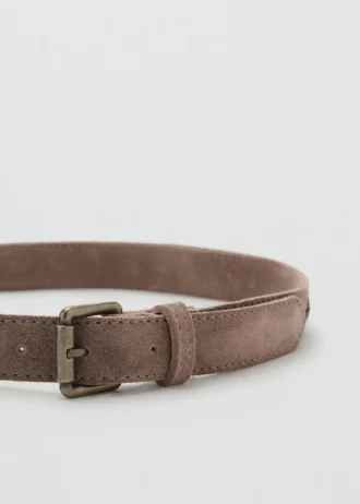 Ceinture en cuir à étoiles
