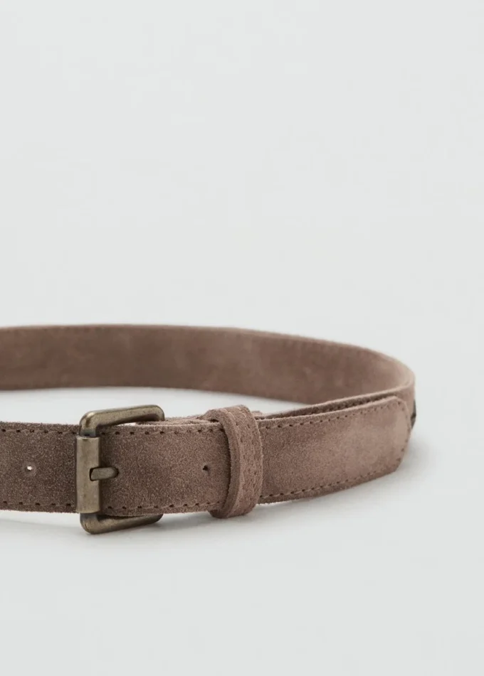Ceinture en cuir à étoiles