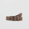 Ceinture en cuir à étoiles