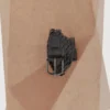Ceinture en cuir tressé