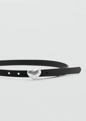 Ceinture fine à cœur MANGO USA