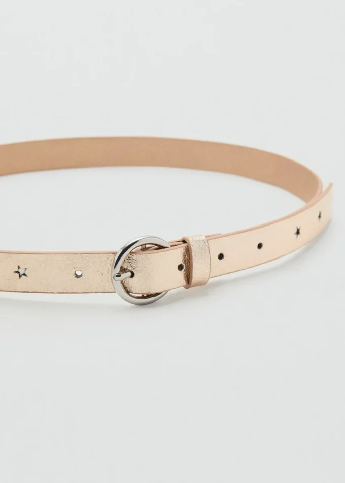 Ceinture fine étoilée