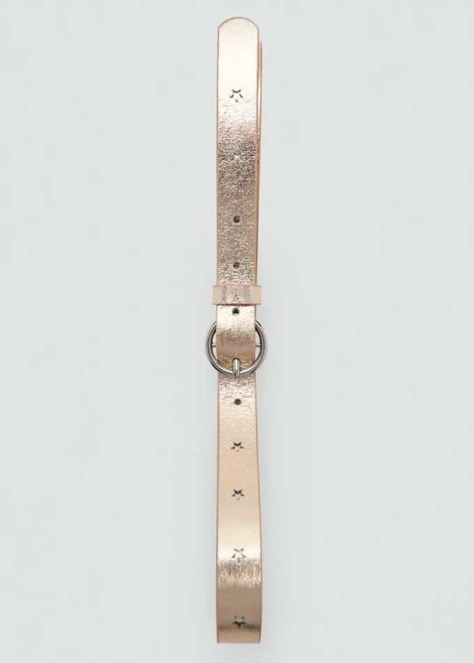Ceinture fine étoilée