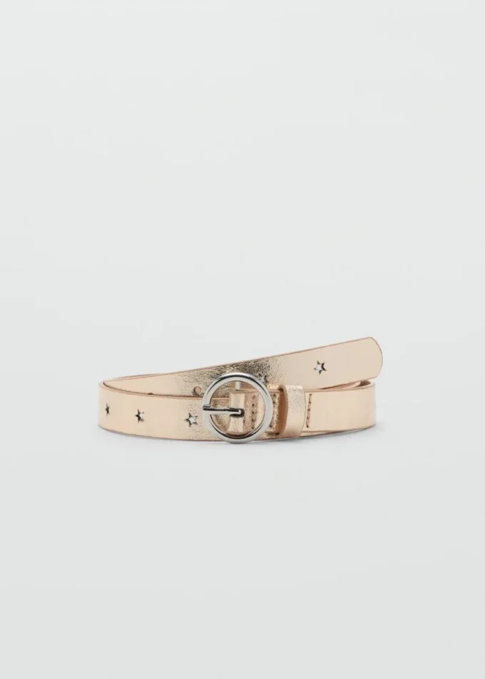 Ceinture fine étoilée