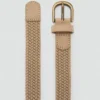 Ceinture élastique tressée