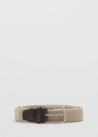 Ceinture élastique tressée