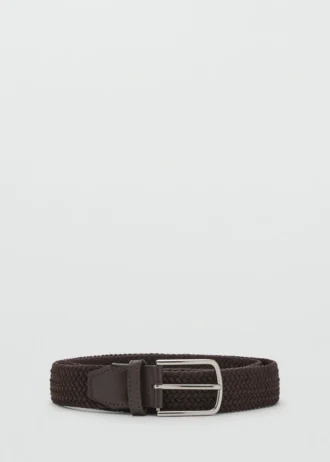 Ceinture élastique tressée
