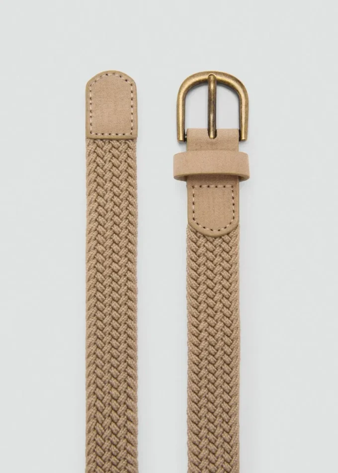 Ceinture élastique tressée