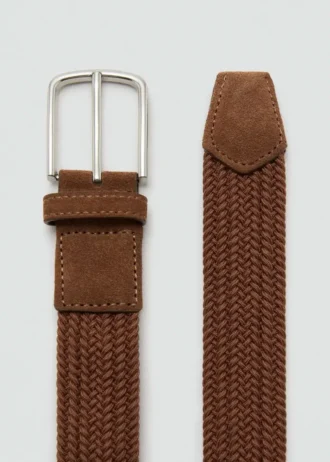Ceinture élastique tressée