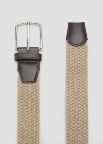 Ceinture élastique tressée