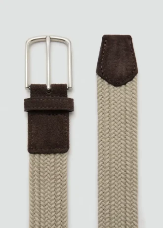 Ceinture élastique tressée