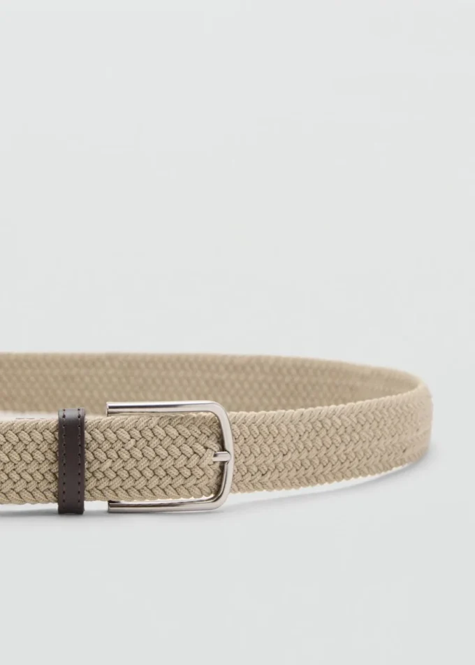 Ceinture élastique tressée