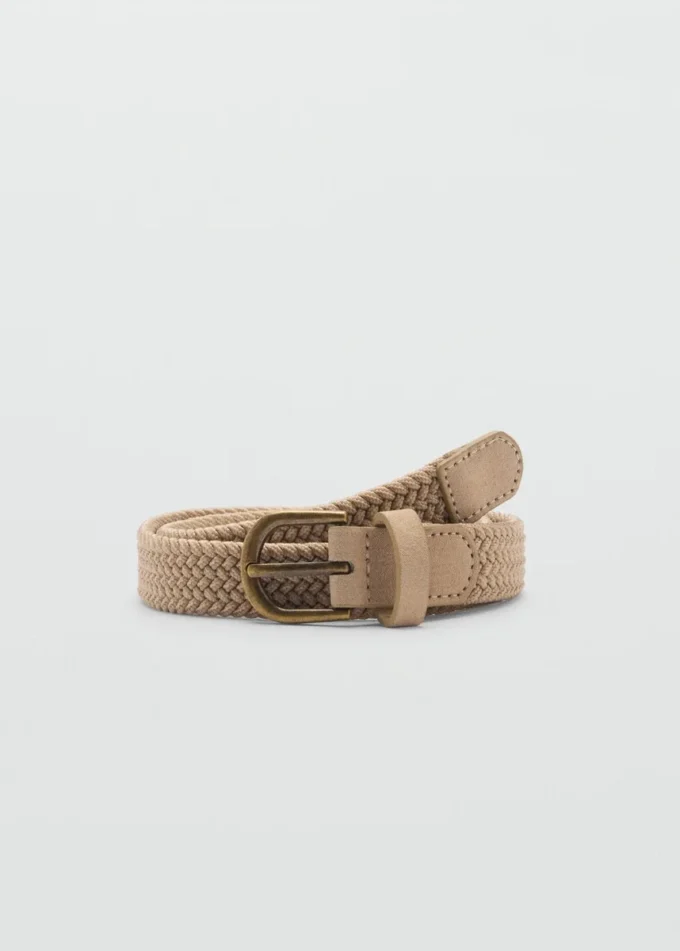 Ceinture élastique tressée