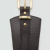 Ceinture obi en cuir