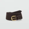 Ceinture obi en daim