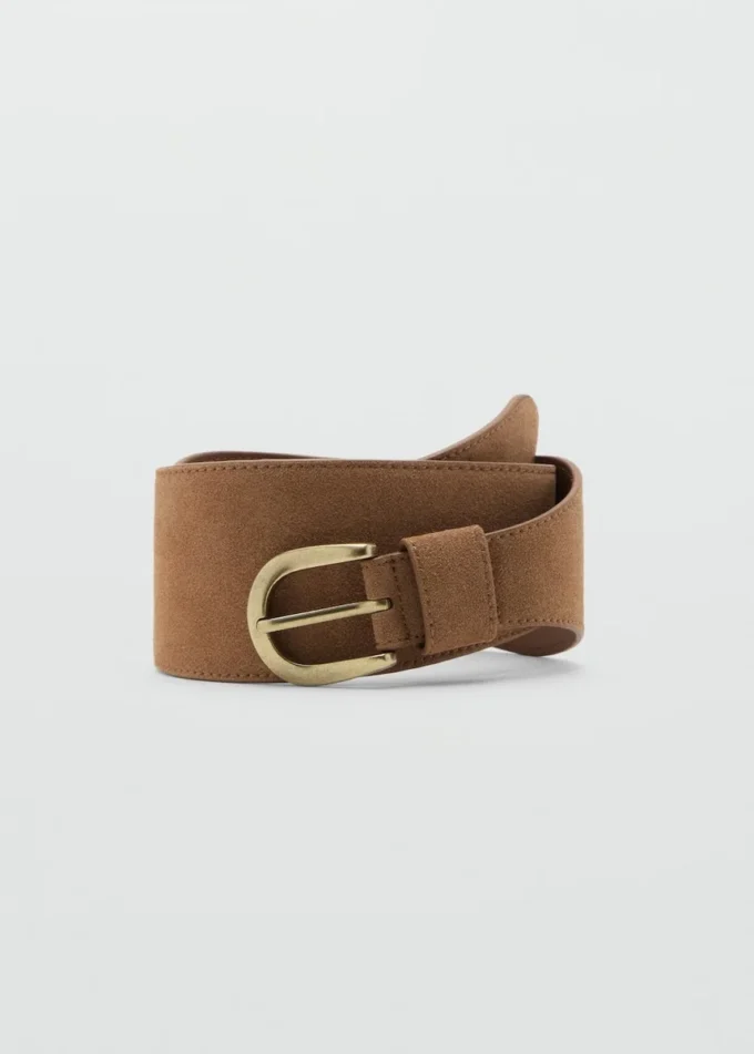 Ceinture obi en daim