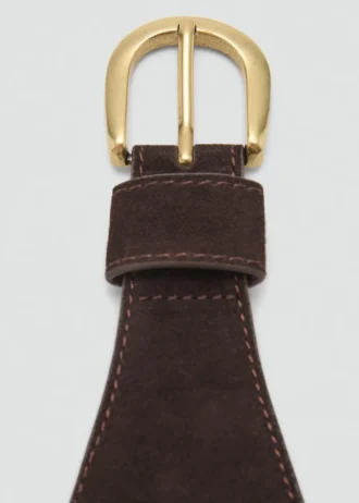 Ceinture obi en daim
