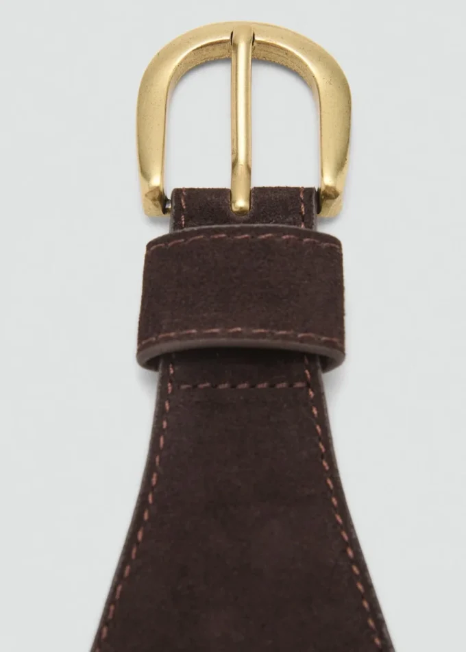 Ceinture obi en daim