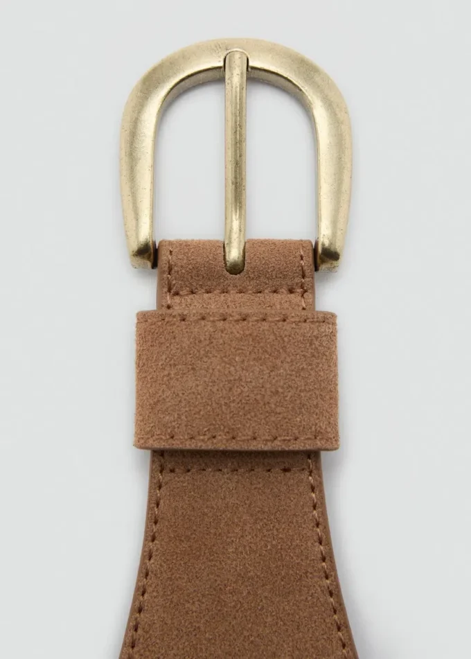 Ceinture obi en daim