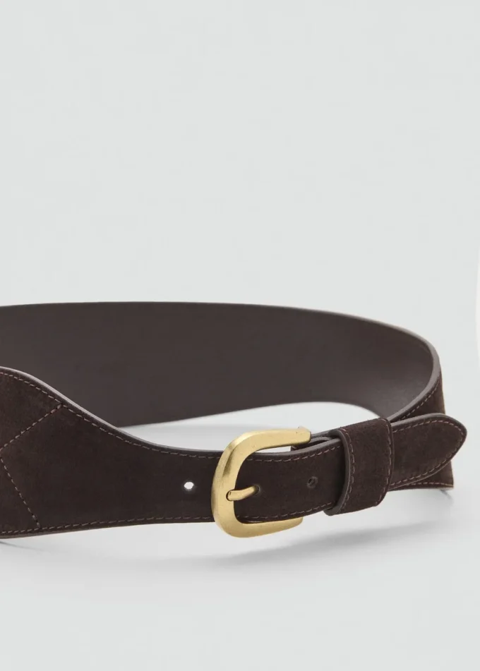 Ceinture obi en daim
