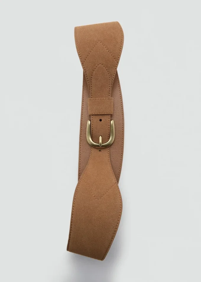 Ceinture obi en daim