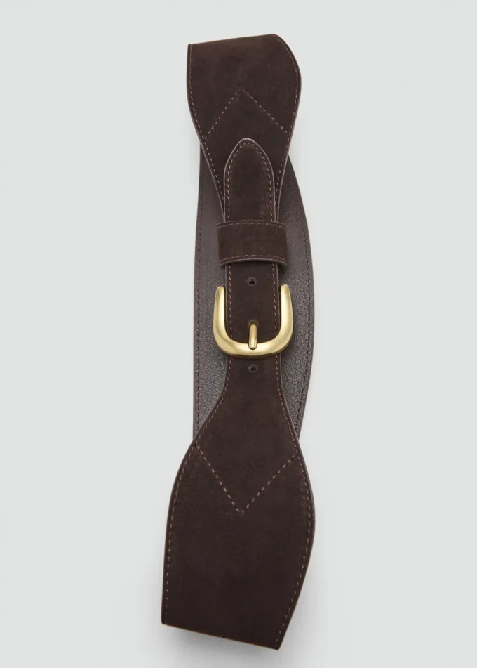 Ceinture obi en daim