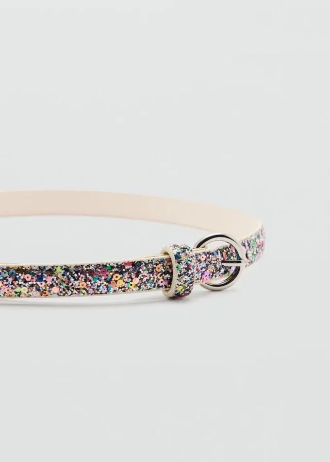 Ceinture à paillettes