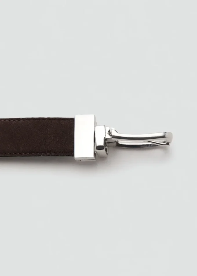 Ceinture réversible en cuir nappa