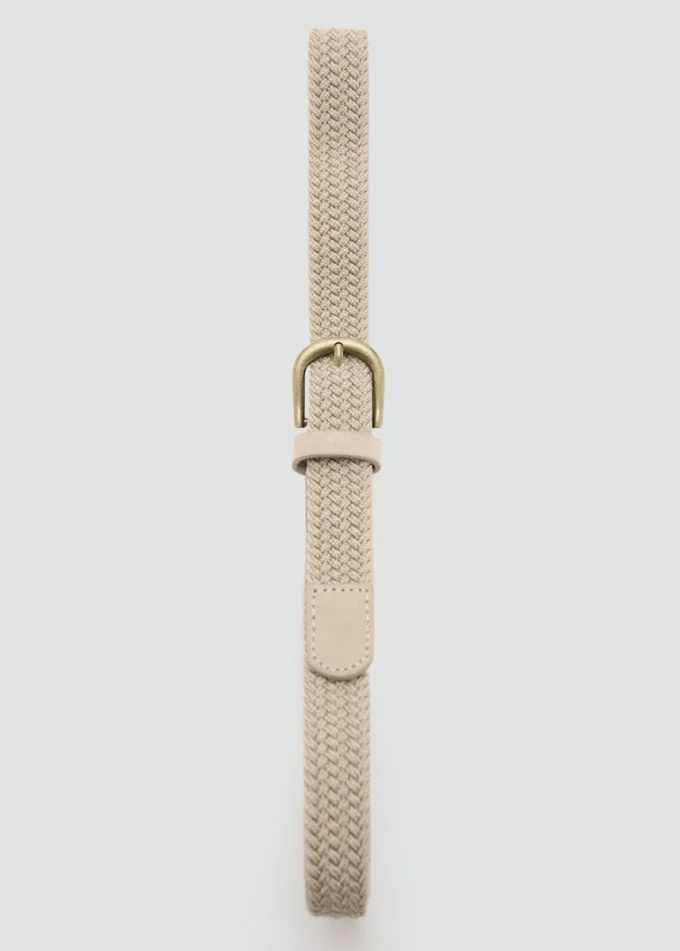 Ceinture tressée