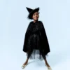 Chapeau de sorcière avec étoiles en tulle Chapeau de sorcière avec étoiles en tulle