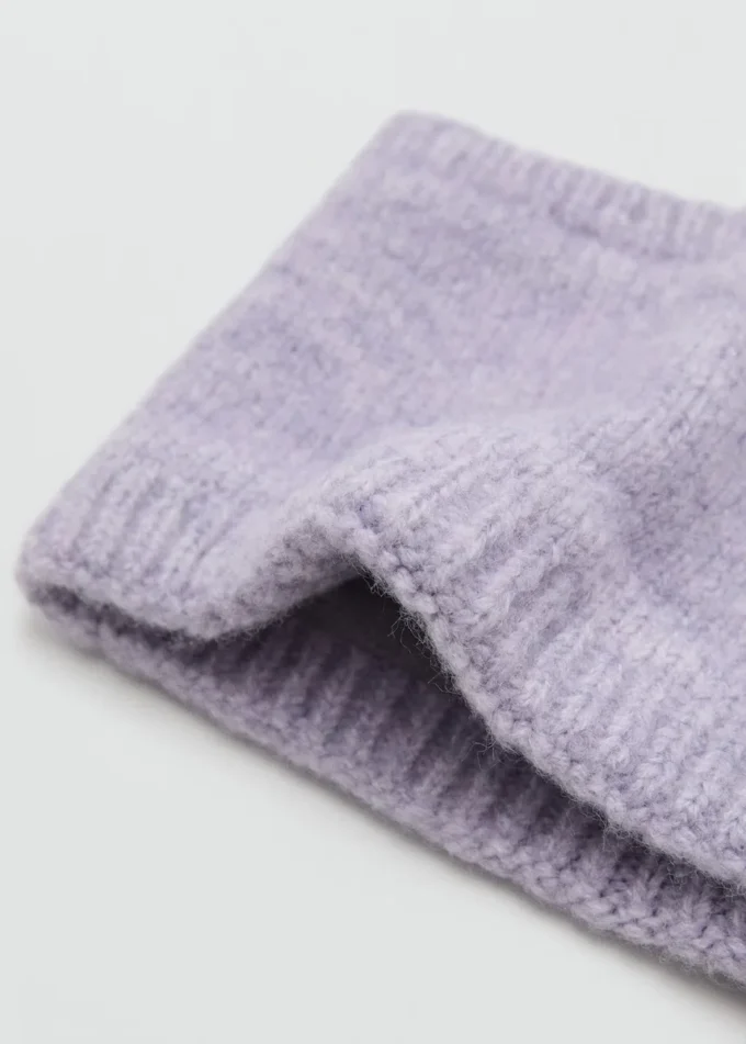 Écharpe en tricot