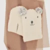 Écharpe tricotée ours
