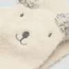 Écharpe tricotée ours