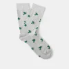 Chaussettes en coton avec motif grenouille Chaussettes en coton avec motif grenouille