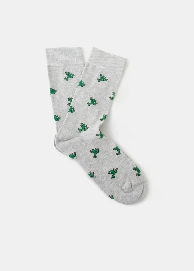 Chaussettes en coton avec motif grenouille Chaussettes en coton avec motif grenouille