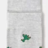 Chaussettes en coton avec motif grenouille Chaussettes en coton avec motif grenouille