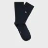 Chaussettes en coton brodées