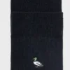 Chaussettes en coton brodées
