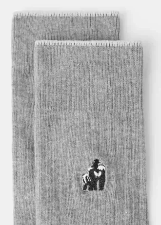 Chaussettes en coton brodées d&rsquo;animaux