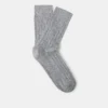 Chaussettes en coton côtelé Chaussettes en coton côtelé