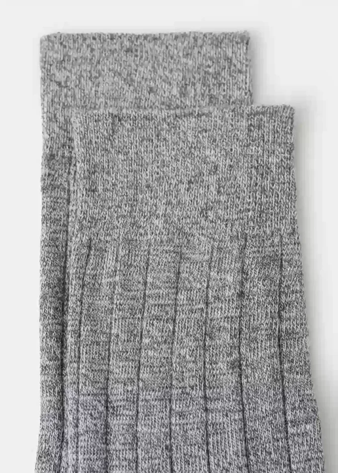 Chaussettes en coton côtelé Chaussettes en coton côtelé