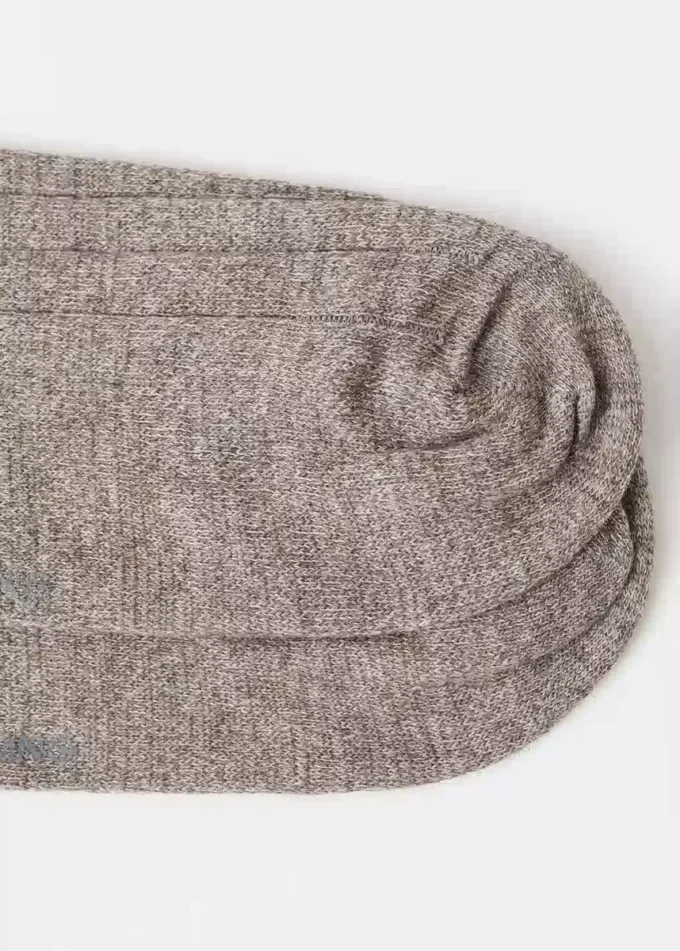 Chaussettes en coton côtelé