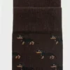Chaussettes en coton imprimées chiens Chaussettes en coton imprimées chiens