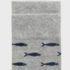 Chaussettes en coton imprimées poissons Chaussettes en coton imprimées poissons