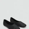 Chaussures en cuir avec fourrure