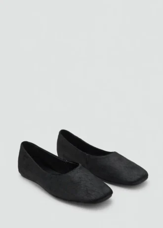 Chaussures en cuir avec fourrure