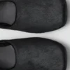 Chaussures en cuir avec fourrure