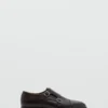 Chaussures en cuir à double boucle Chaussures en cuir à double boucle