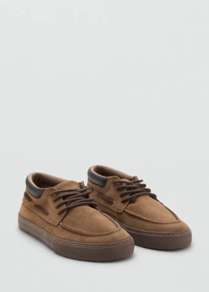 Chaussures en cuir à lacets